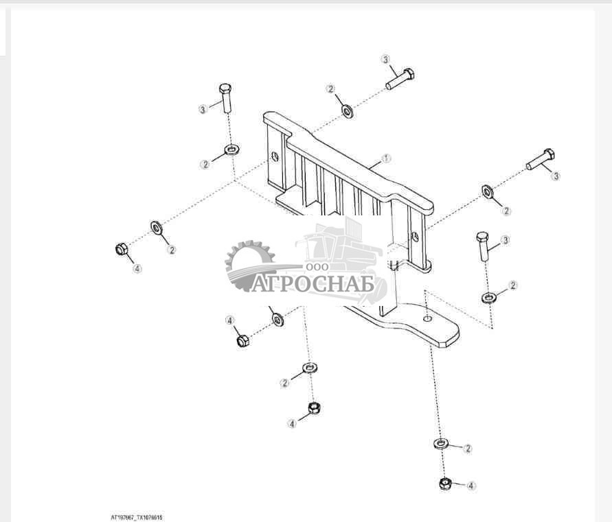Решетка арки (без лебедки) 